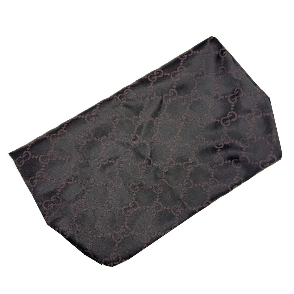 GUCCI One Shoulder Hobo Bag GG Canvas Shoulder Black - Picture 11 of 11